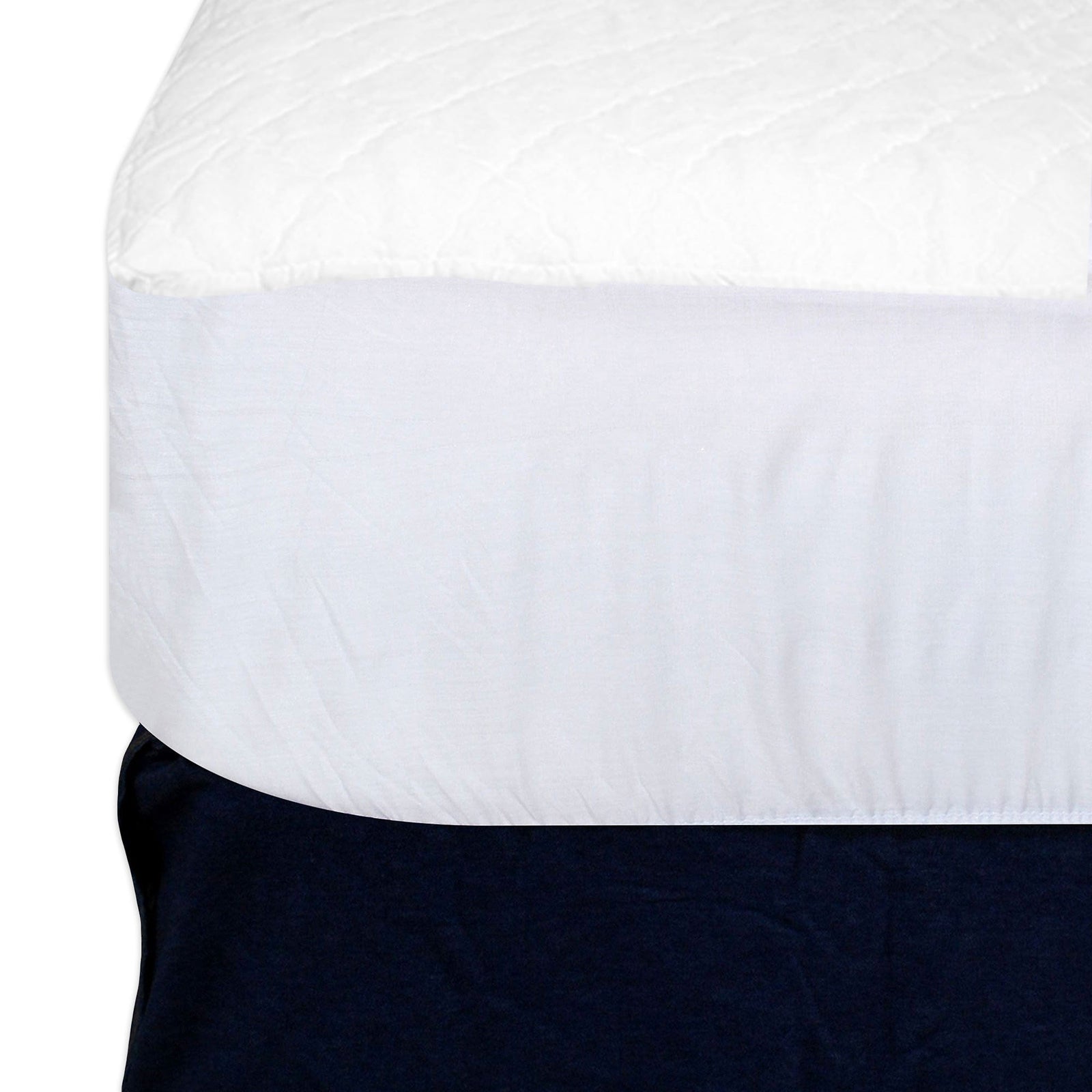 Bargoose 13050 Full Anchor Band Quilted Waterproof Mattress Pad - 3 Ply