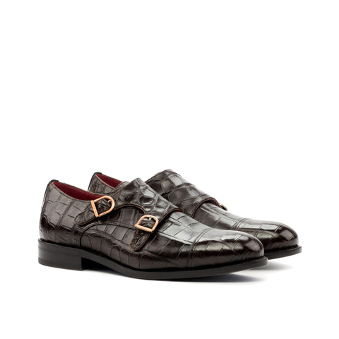 Albert Couture Custom Monk Straps Dress Shoes for Men