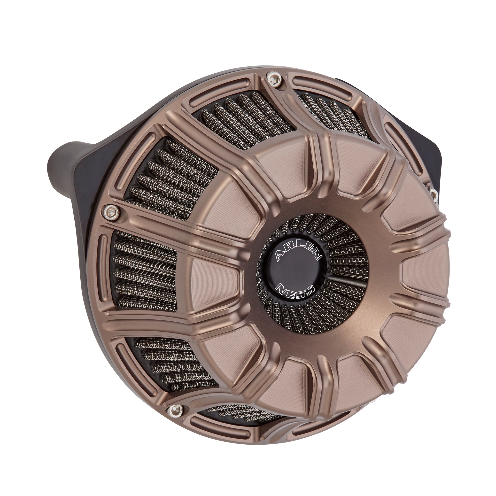 10-Gauge® Inverted Series Air Cleaner, Titanium – ArlenNess