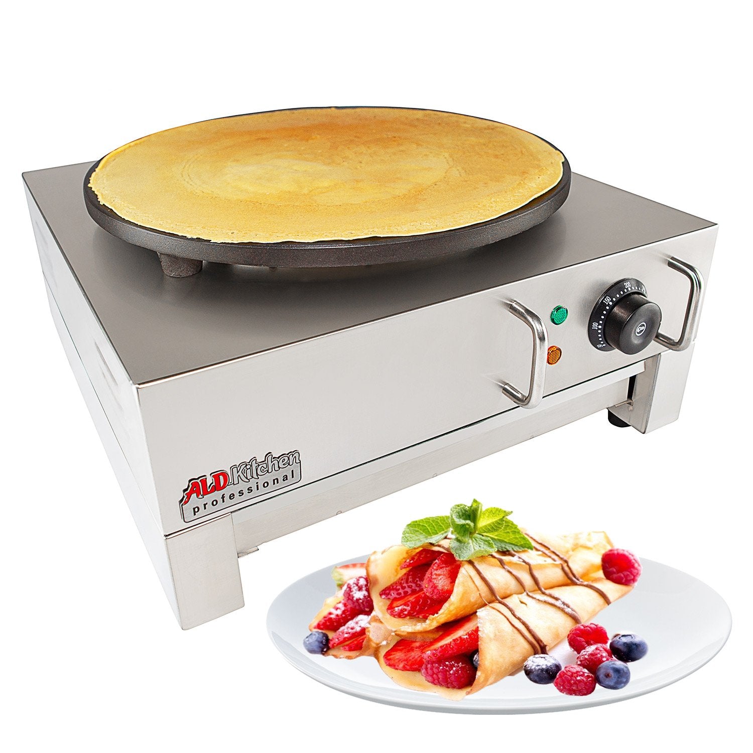 ALDKitchen Crepe Maker Commercial | Electric Pancake Maker – Professional  Kitchen Equipment