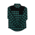 Picture of FlexTop Flannel - Pine Green & Black