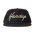 Picture of Pinch Front Rope Hat - Gold Script