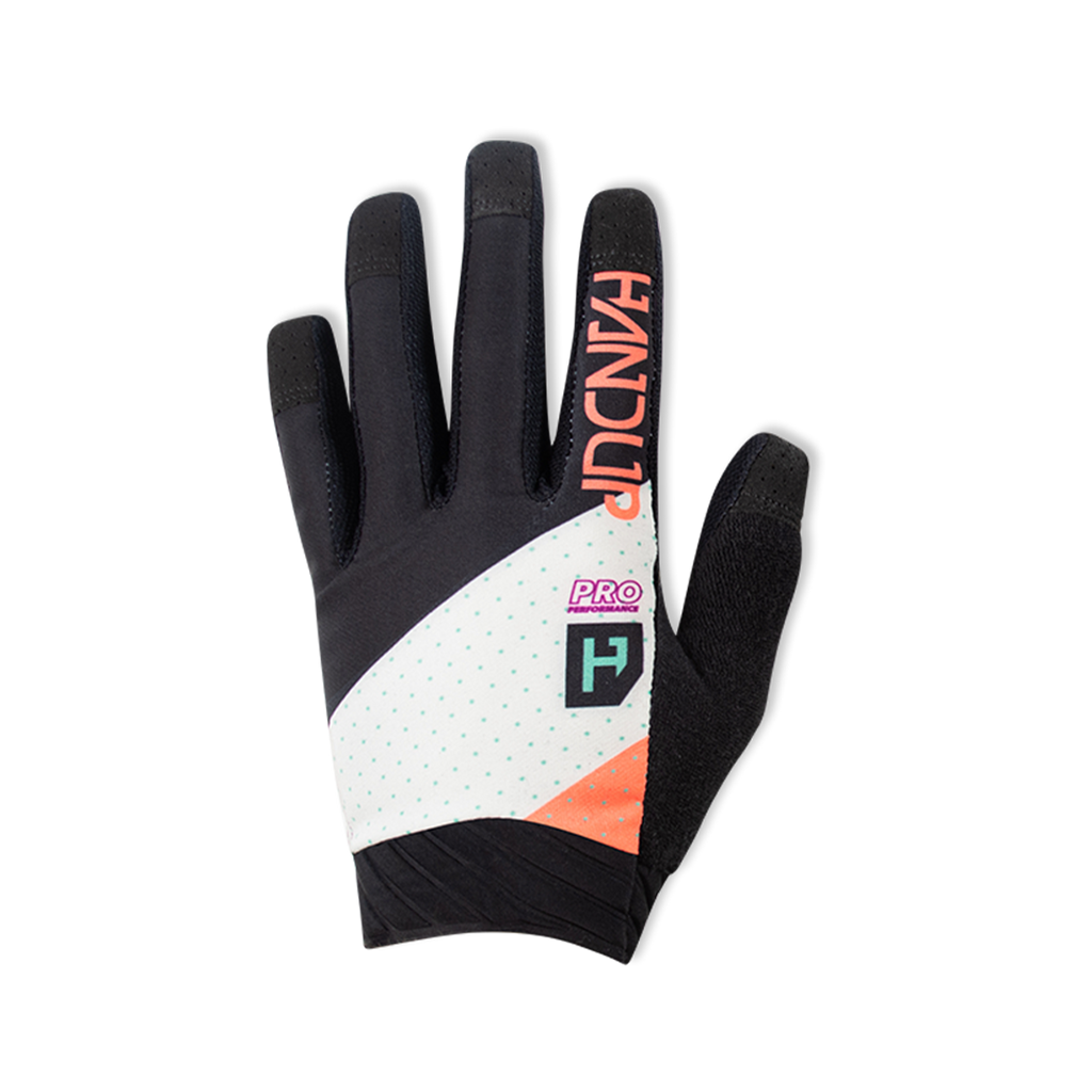 Pro Performance Glove - Peach/Teal