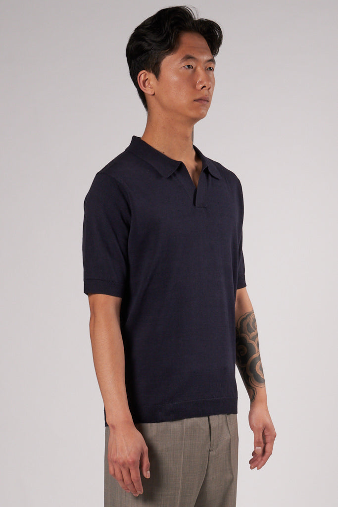 cotton linen polo