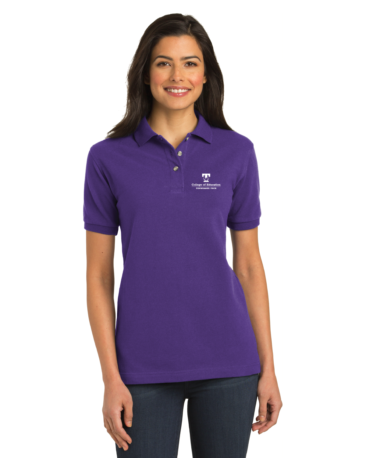 lavender polo shirt ladies