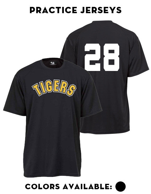 baseball practice jersey