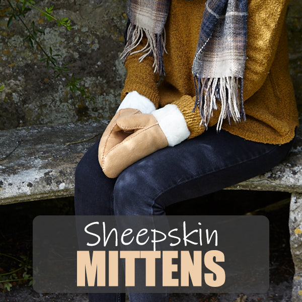 sheepskin mittens