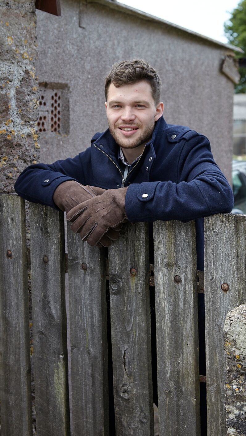 mens sheepskin gloves