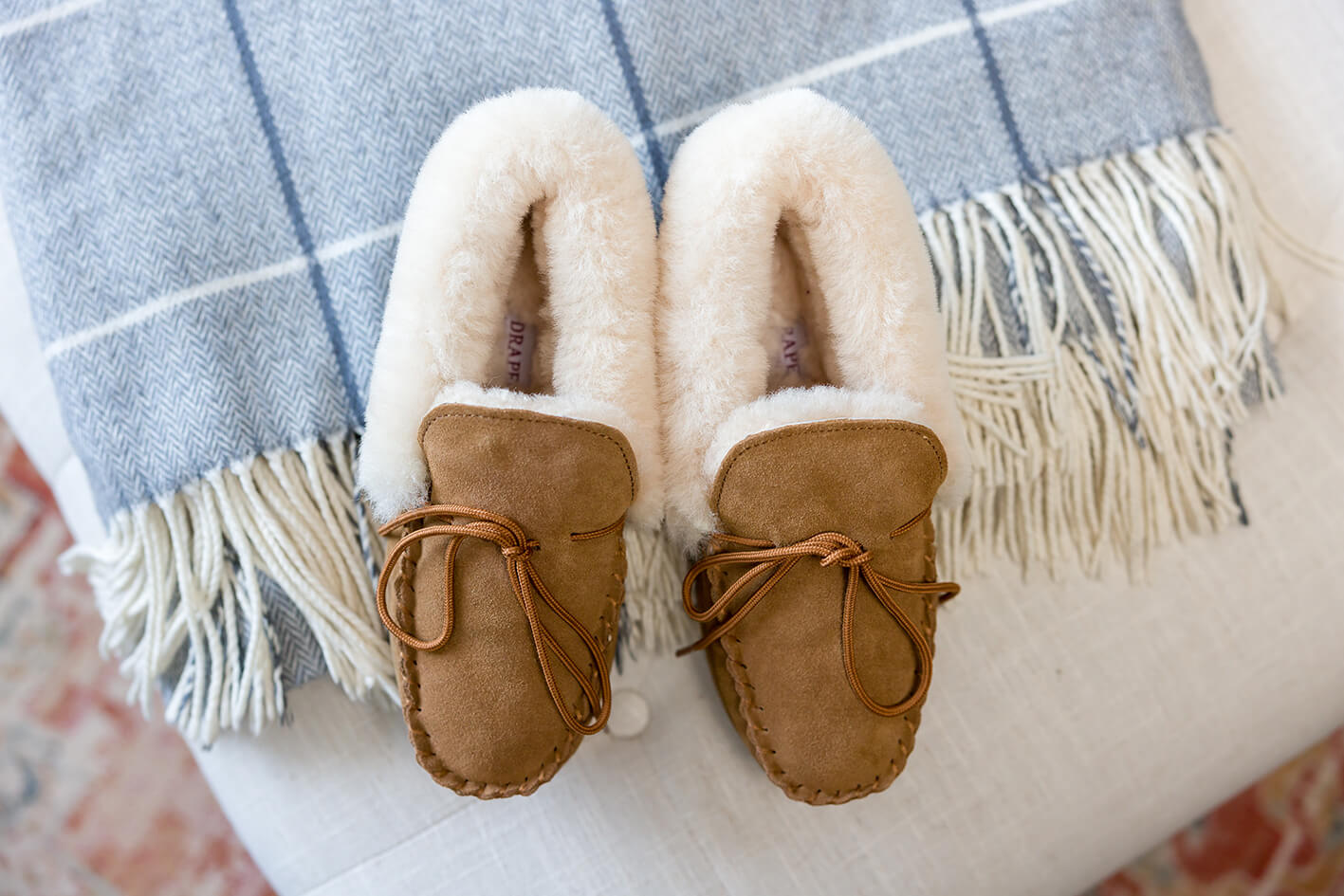 Sheepskin slippers