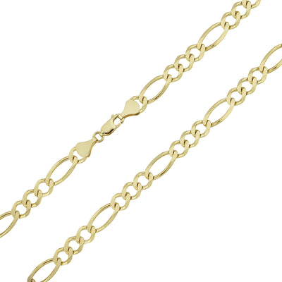Picture of Women's Figaro Chain 10K Yellow Gold - Solid
