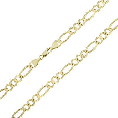 Picture of Women's Figaro Chain 14K Yellow Gold - Solid