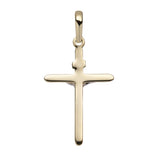 Picture of 1 1/2" Polished Crucifix Jesus Cross Pendant 14K Yellow Gold