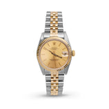 Picture of Rolex Datejust Fluted Bezel Watch 31mm Champagne Dial