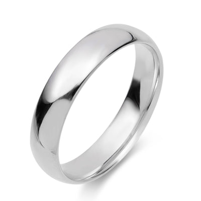 Picture of Classic Comfort Fit Wedding Band Platinum - Solid