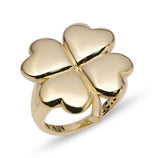 Picture of Shiny Clover Ring 10K Yellow Gold