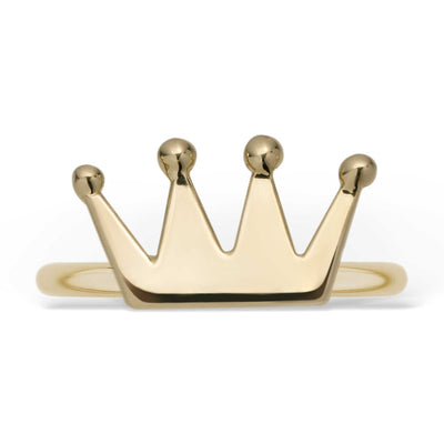 Picture of Women's Crown Ring 10K Yellow Gold