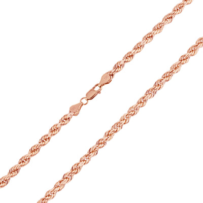 Picture of Women's Rope Chain 10K Rose Gold - Hollow
