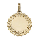 Picture of 2" Diamond Picture Memory Pendant 3.40ct 14K Yellow Gold