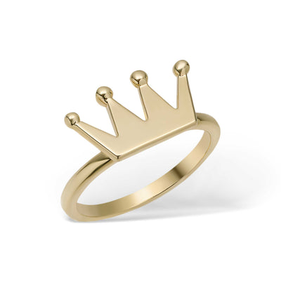 Picture of Women's Crown Ring 10K Yellow Gold