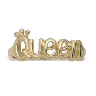 Picture of Women's Queen Ring 10K Yellow Gold