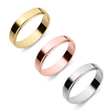 Picture of Stepped Edge Wedding Band Gold - Solid