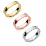 Picture of Concave Comfort Fit Wedding Band Gold - Solid