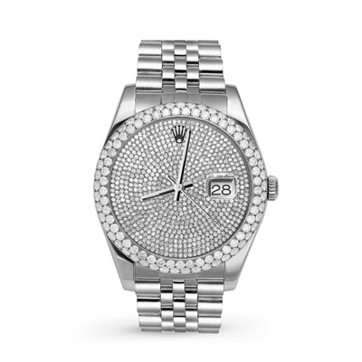 Picture of Rolex Datejust Diamond Bezel Watch 41mm Diamond Dial | 7.65ct