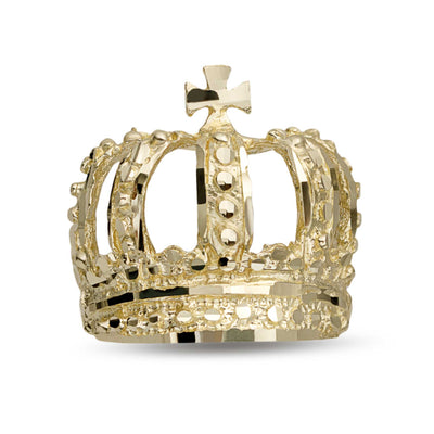 Picture of Nugget Design Crown Ring 10K Yellow Gold