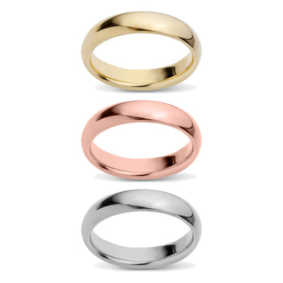 Picture of Classic Comfort Fit Wedding Band Gold - Solid