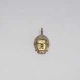 Picture of 1 3/4" Buddha CZ Cubic Zircon Charm Pendant Solid 10K Yellow Gold