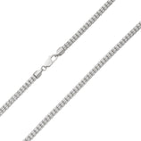 Picture of Diamond-Cut Ice Chain 10K White Gold