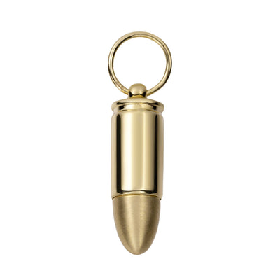 Picture of 1 3/16" Small Magnum Bullet Pendant Solid 10K Yellow Gold