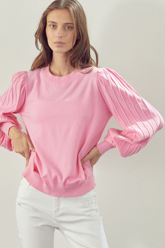 Suéter Lía rosa