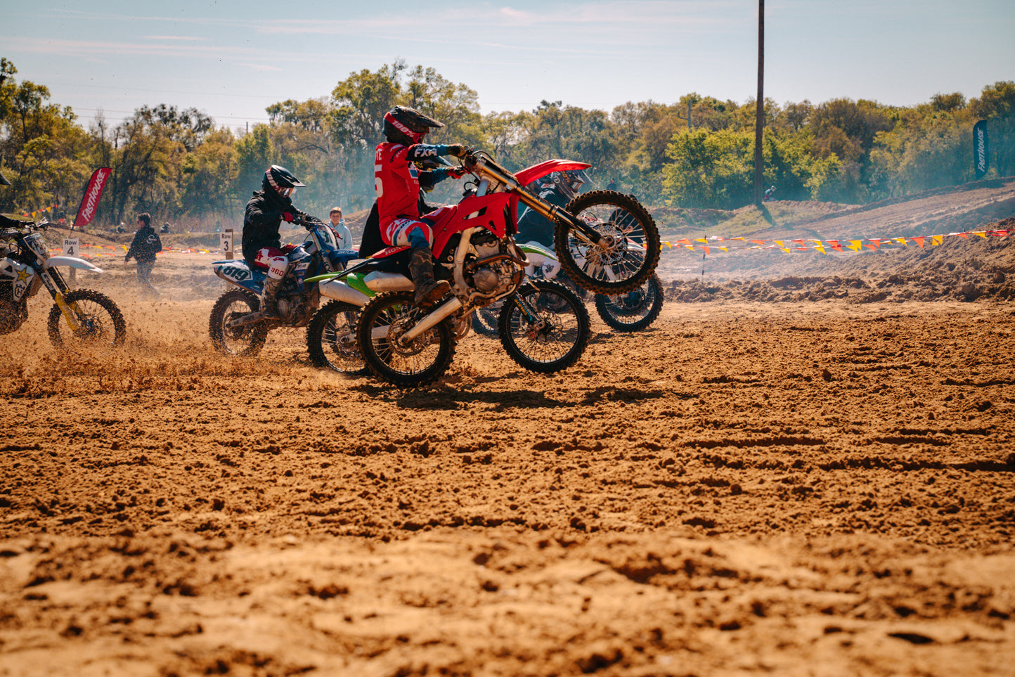 Honda Wheelie at Day in the Dirt