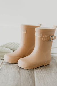 Rain Boots - Tan