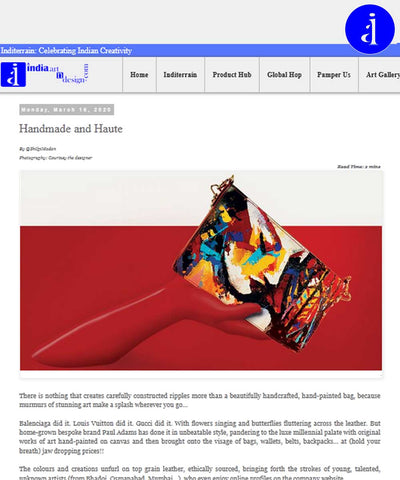 Paul Adams News  Handmade and Haute at India Art N Design