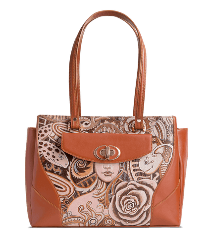 Saffi Handbag Designed with Art Nouveau by Nisha Sutar - PaulAdams