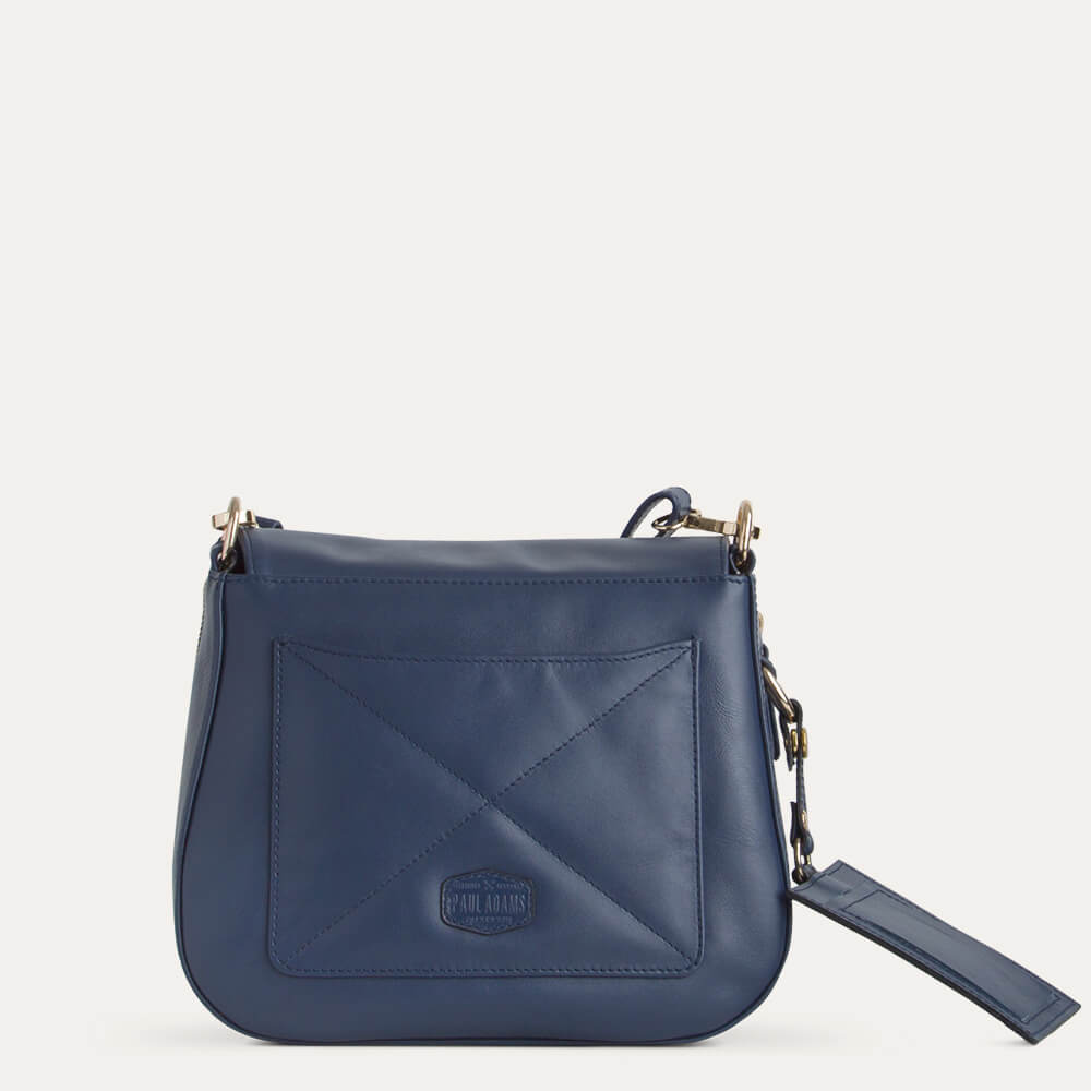 royal blue matty sling bag