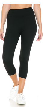 Black Capris Leggings