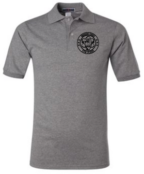 Oakboro Stem Short Sleeve Polo- Grey