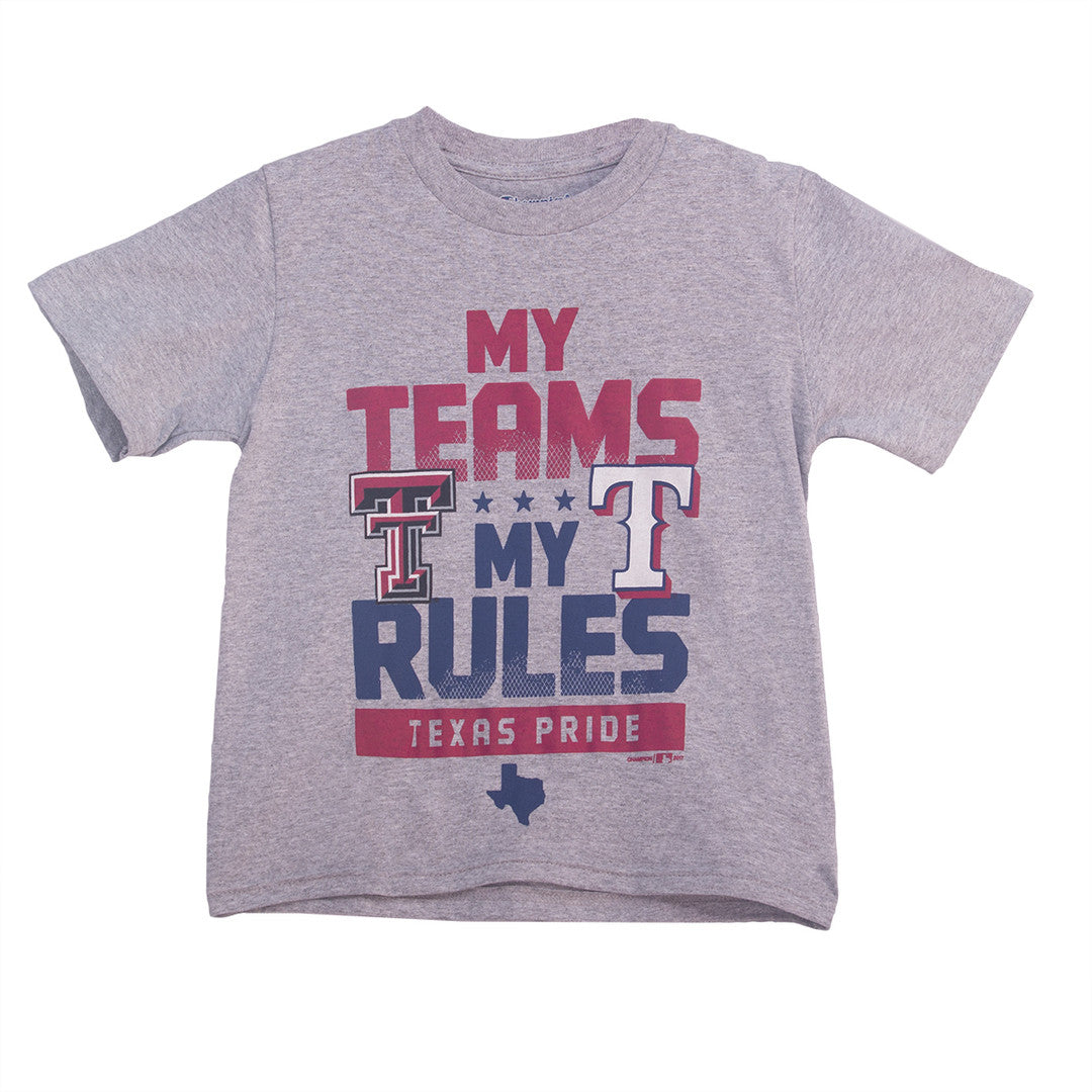 kids texas rangers shirt