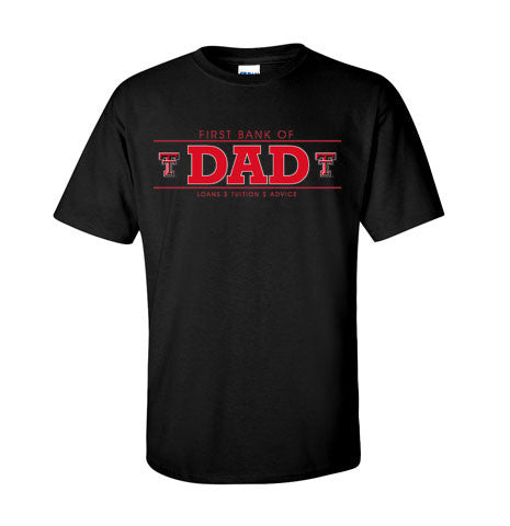 First Bank of Dad Short Sleeve T-Shirt - The Matador