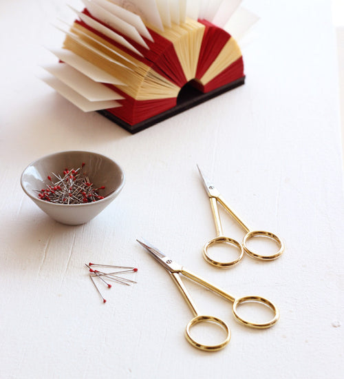 Office Scissors  gold handle – studio carta shop