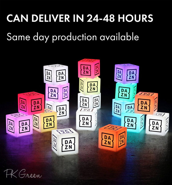 With express production, we can deliver within 24 hours.