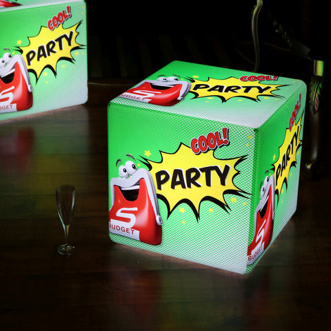 Custom printed full colour wrap light box