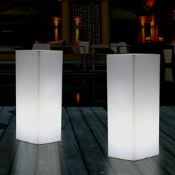 LED Pillar Plinth Column Floor Outdoor Garden Patio Lig – PK Green UK