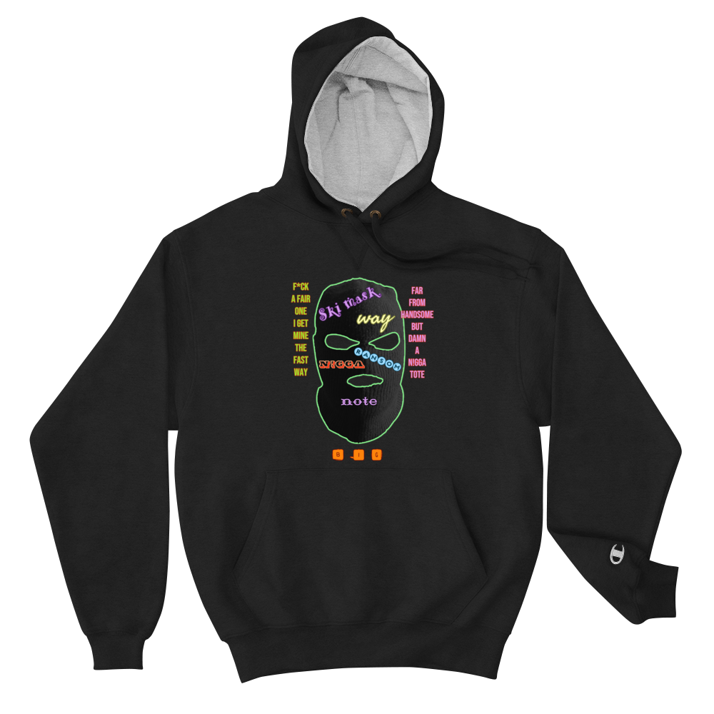 Ski Mask Way - Designer Champion Hoodie 