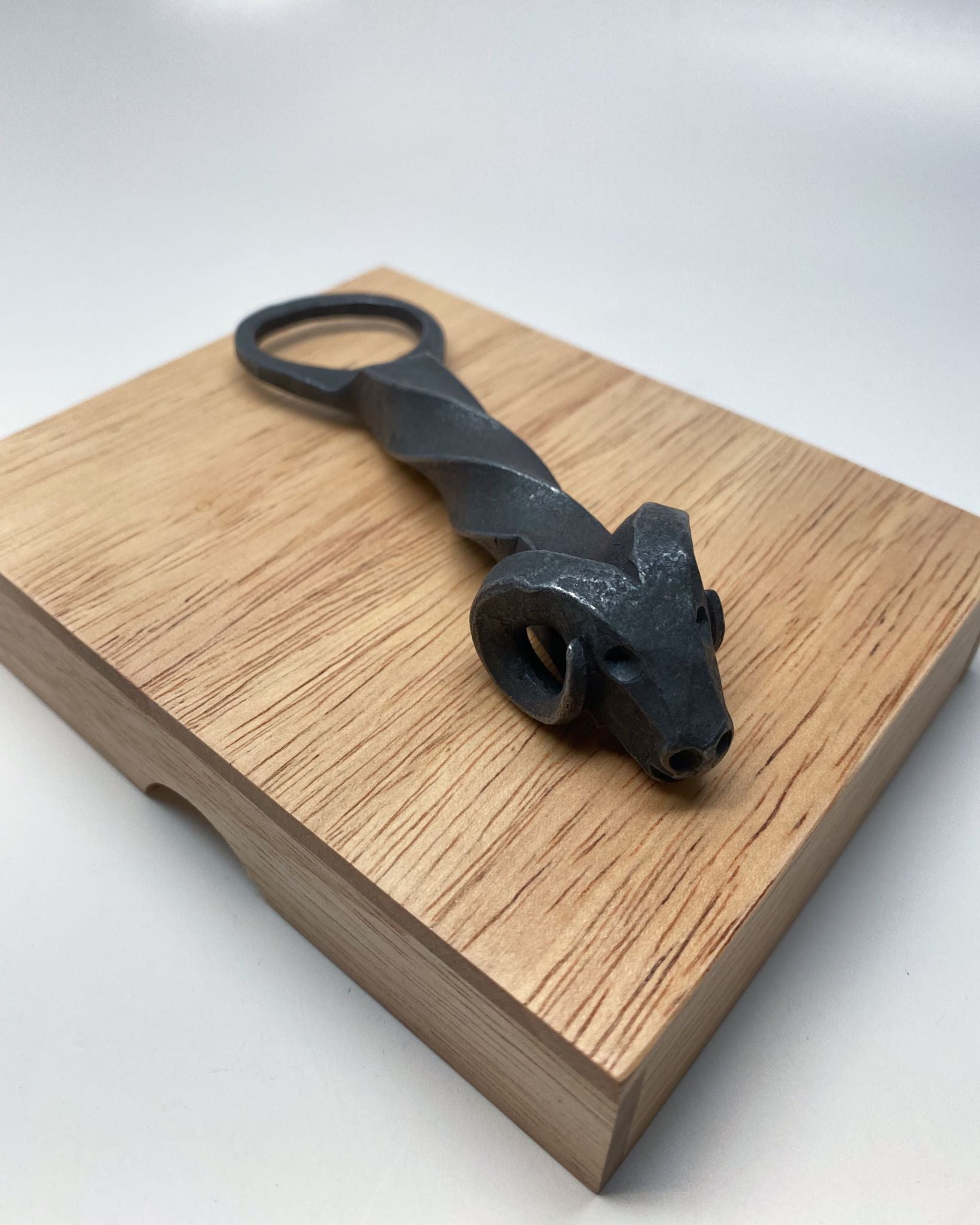 Top Popper Mini Bottle Opener - Red Oak - Wood From The Hood