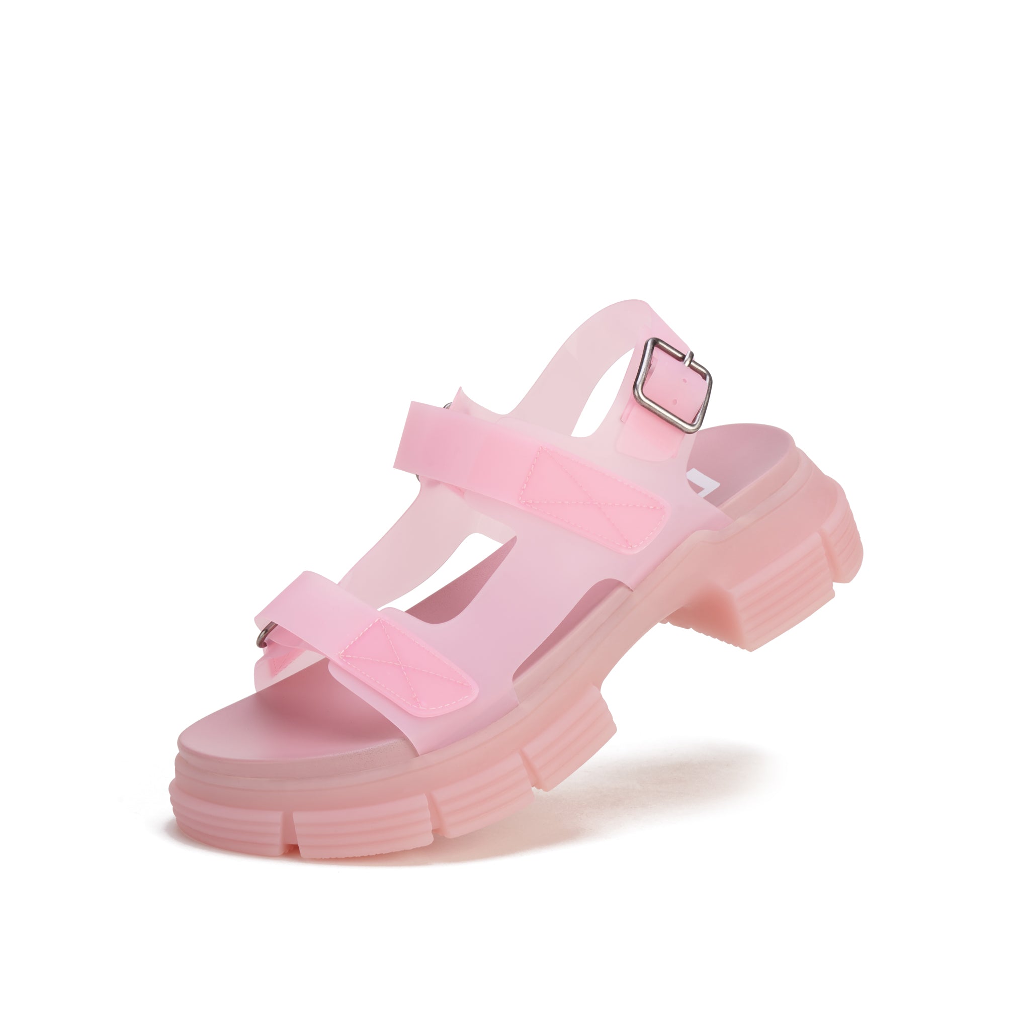 Jelly Sandal Clear Pink – Rollie Nation