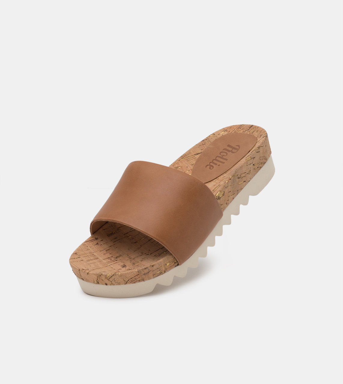 tan slide on shoes